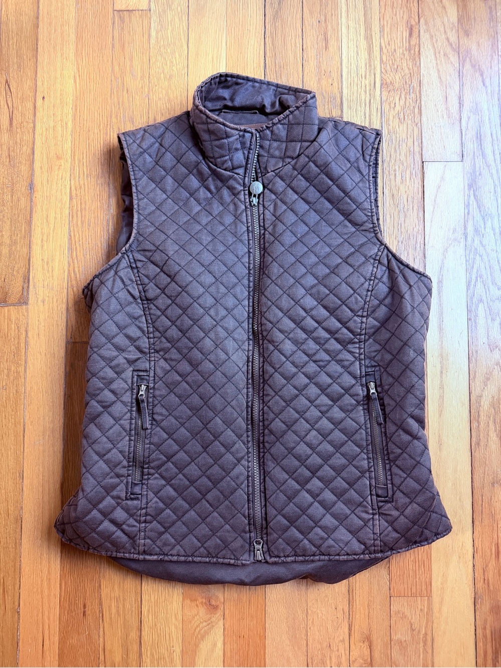 Outback Brisbane brown quilted vest